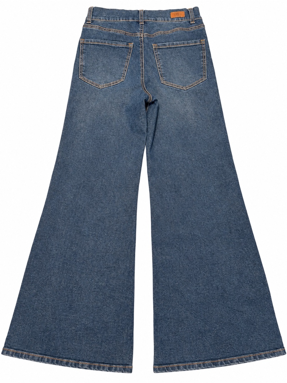 Sofia Jeans by Sofia Vergara Margot Wide Leg Jeans Size 4 High Rise Blue Denim - Picture 2 of 7